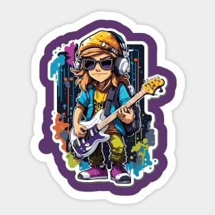 Guitar Hero Sticker